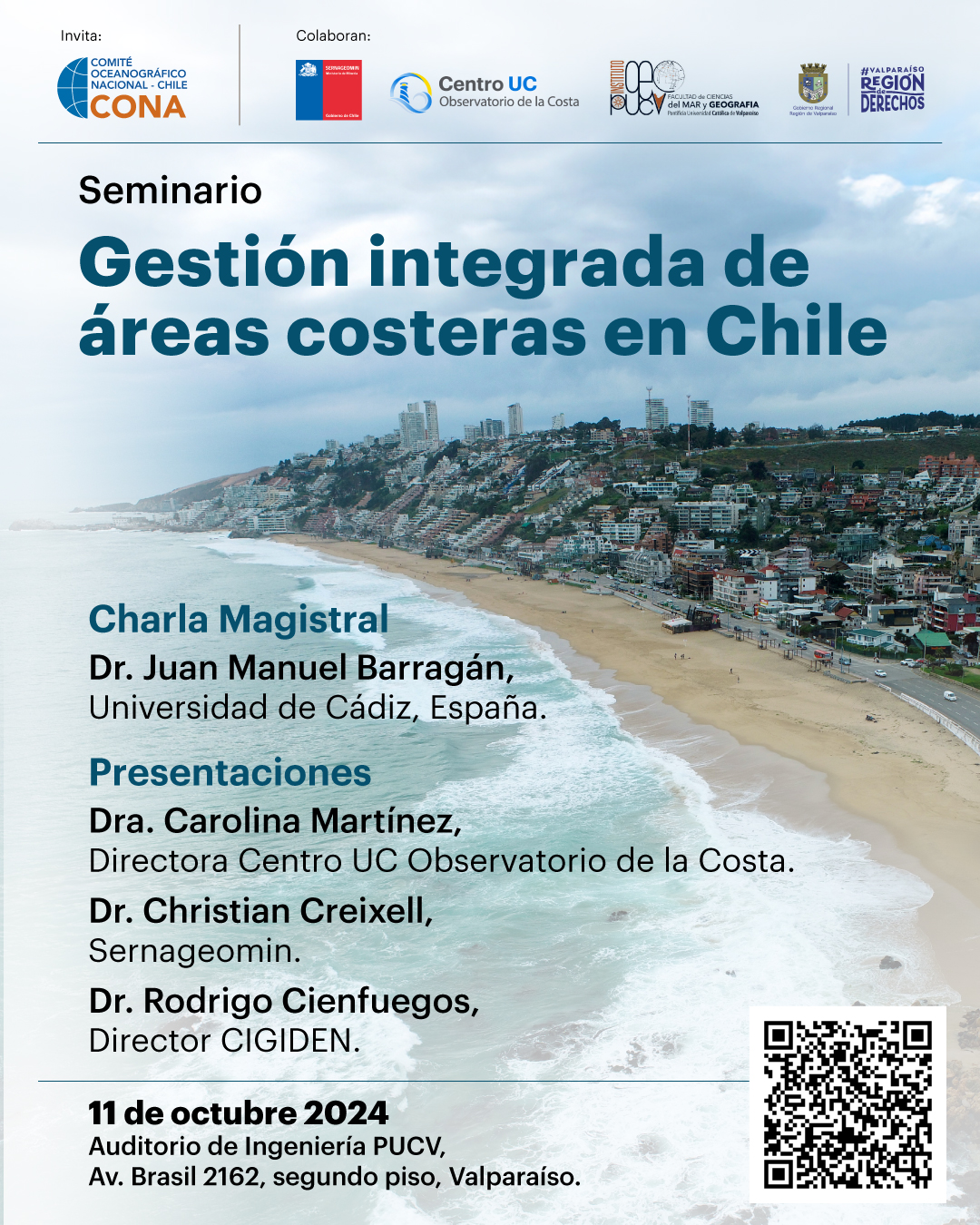 Participación del Director Hermann Manríquez en Seminario “Gestión integrada de Áreas Costeras en Chile”