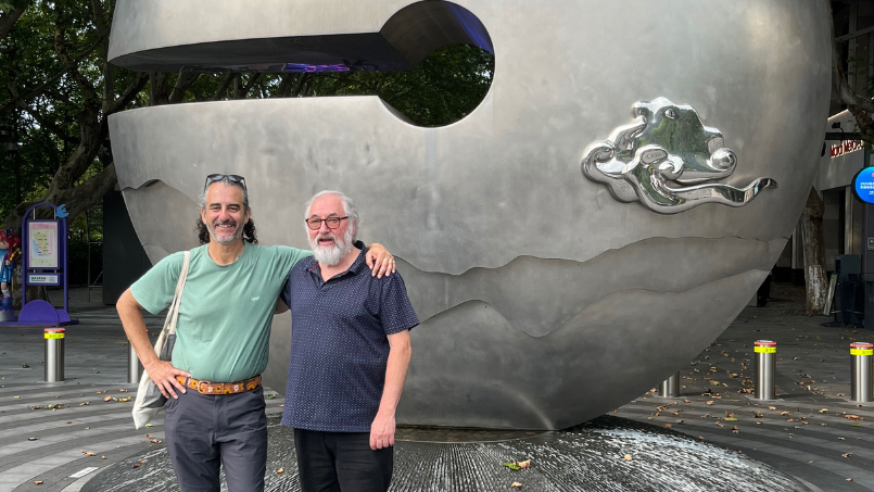 Profesores Jorge Negrete y Andrés Moreira representan a la PUCV en 5° Congreso Mundial de Reservas de la Biosfera en China