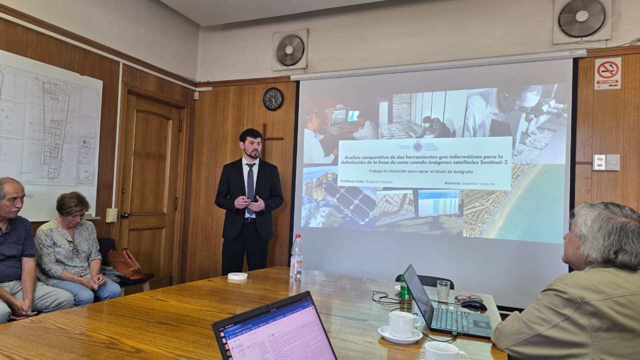 Defensas de Trabajos de Título 2025 de la carrera de Geografía