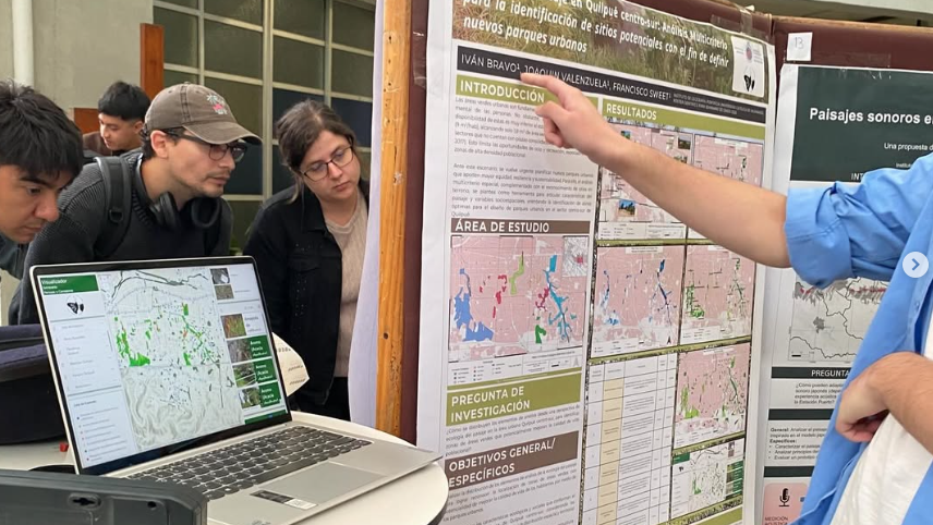 Estudiantes presentaron sus trabajos en la Expo Geográfica 2025